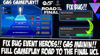 AKHIRNYA BUG EVENT HEROES DI FIX!! TIPS GAMEPLAY LAGA PROMOSI DAPET HADIAH BANYAK EA SPORT FC MOBILE