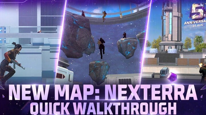 แผนที่ใหม่ Nexterra Quick Walkthrough Garena Free Fire