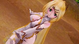 4K = 2160P60FPS Tda Chinese Empress Rin Melancholic Ray-MMD