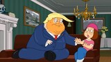 Family Guy: Trump makes a friendly guest appearance and Meghan is threatened by his sexual harassmen