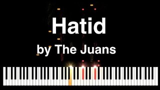 Hatid by The Juans Synthesia Piano Tutorial with music sheet