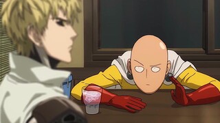 Saitama dikalahkan oleh Genos? Genos, seorang penganut setia, mengingat ajaran Saitama, dan Sonic mu