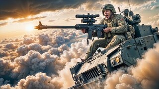 The most brilliant elite soldier launches the most insane tank tactic that flies in the air