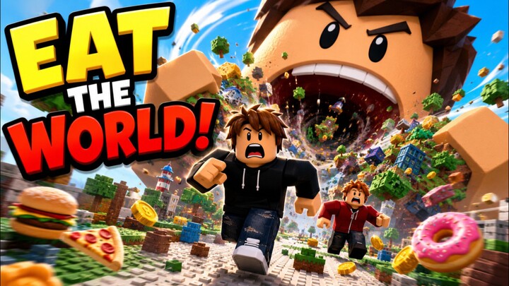 😱 मैंने पूरी WORLD खा ली! | Roblox