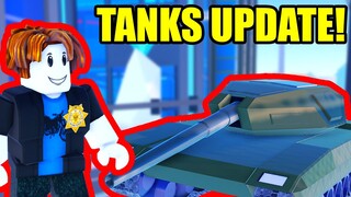 NEW TANKS and JEWELRY STORE Winter Update | Roblox Jailbreak