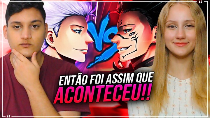 REACT EM CASAL - Gojo VS. Sukuna: Expansão de Domínio [Prod. Kayro]