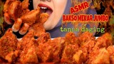 ASMR BAKSO MEKAR JUMBO KUAH MERCON|cara membuat bakso mekar tanpa daging || asmr indonesia