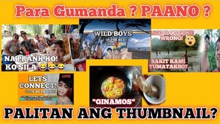 PAANO MAGPALIT NG THUMBNAIL SA VIDEO NA NAUPLOAD NA?GAMIT ANG CELLPHONE|MR DJ RADZ