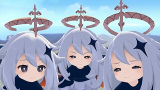 [Genshin Impact Yan Yi mmd] Makanan darurat siap dimasak (Penganiayaan Paimeng)