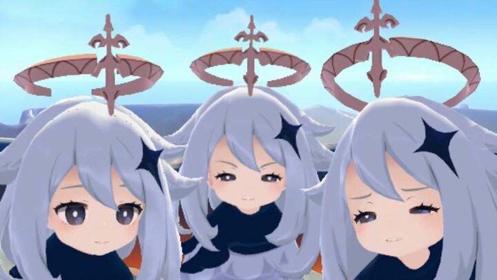 [Genshin Impact Yan Yi mmd] Makanan darurat siap dimasak (Penganiayaan Paimeng)