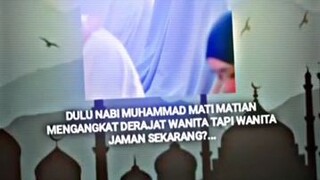 Assalamualaikum warahmatullahi wabarakatuh semuanya, wahai kaum Hawa dari Bani hawa....