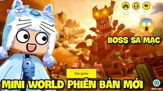 MINI WORLD PHIÊN BẢN SA MẠC MỚI! MEOWPEO BẤT NGỜ VỚI UPDATE SIÊU KHỦNG VÀ CÁI KẾT