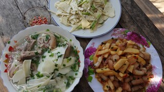 CỦ HỦ DỪA 3 MÓN. XÀO_HẦM_kHO - Bin Đen Miền Tây # 330