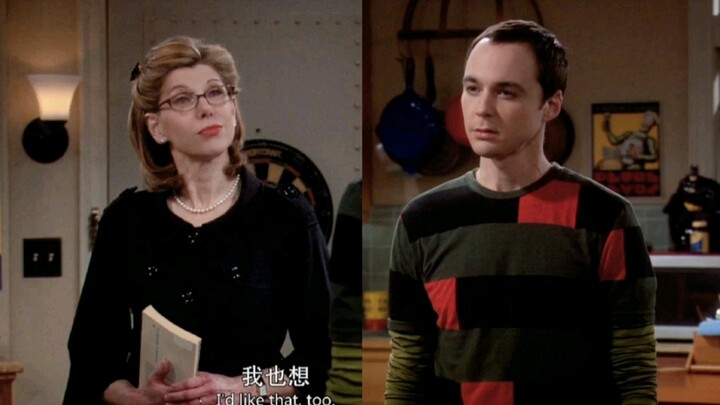 شيلدون: هذه المرأة رائعة جدًا! سأتبادل أمي معك، ليونارد!