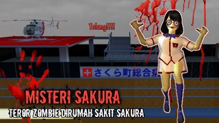 Teror Zombie dirumah sakit Sakura Part 1 || Misteri Sakura || Sakura School Simulator