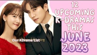 UPCOMING KOREAN DRAMA JUNE 2023