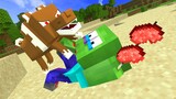 Monster School: Bad Dog Vs Poor Baby Zombie In Herobrine's Picnic | Minecraft Animation