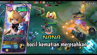 SEKALI COMBO RRRATAA | HERO NANA SAMPAI SAAT INI MASIH NGESELIN!! - Mobile Leegends #MLBBIDCreator