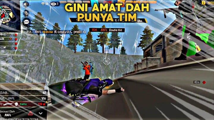 Gini Amat Dah Punya Tim - Free Fire Gameplay
