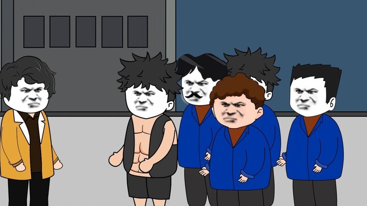 In order to prevent the ungrateful people from taking revenge, they decisively hired five strong men