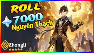 GENSHIN IMPACT | HƠN 7K NGUYÊN THẠCH, LIỆU CÓ RA NỔI ZHONGLI? (Roll Banner Zhongli & Weapon)