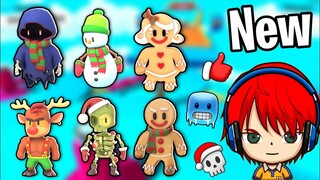 New December Skins in Stumble Guys !!