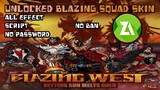 ALL Blazing Squad Skin's Script | Advance | Mobile Legends: Bang Bang