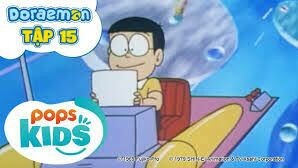 [S1] doraemon tập 15 - nệm ngồi xuyên thấu - cỗ máy thời gian [bản lồng tiếng]