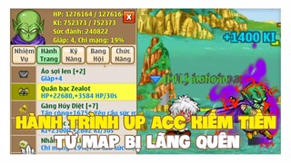 Ngọc Rồng Online - Hành Trình Up Acc Kiếm Tiền Từ Map Bị Lãng Quên !