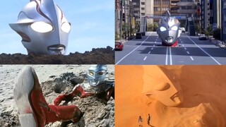 7 Ultramans were buried alive by monsters in order to protect humans, and Zeta was crushed after bei