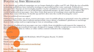 Political Sms Messages