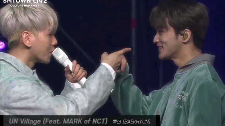 【Li Mark feat】Bagian rap Baekhyun × Mark dalam “Un Village”