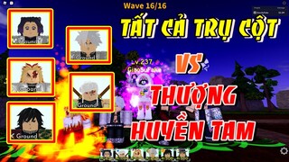 Sử Dụng Các Trụ Cột Có Trong Game Để Chiến Đấu Với Thượng Huyền Tam Akaza | ALL STAR TOWER DEFENSE