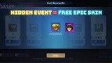 NEW HIDDEN EVENT GET YOUR FREE EPIC SKIN NOW || MLBB NEW EVENTS | MOBILE LEGEND : BANG BANG