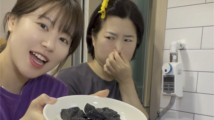 ชาวเกาหลีทำเต้าหู้เหม็นให้แม่เป็นครั้งแรก!! ฮ่าๆๆๆๆ