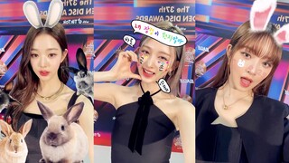 张元英 金秋天 直井怜《After LIKE》兔年舞蹈挑战