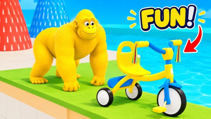 Funny Cartoon Colorful Animals 🐮 | Amazing 3D Animation | Nova Cozy