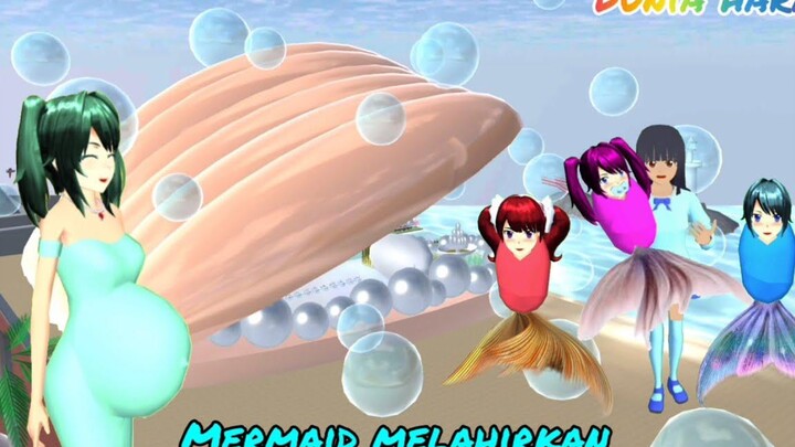 ยูตะ กับ นางเงือกหอยเชลล์ยักษ์ คลอดลูกแฝดเบย์วัน 🥰 ซากุระโรงเรียนจำลอง