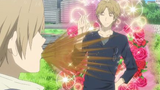 Natsume calls him Nadori-kun, the man who is all flashy, glittering, and has his own background musi