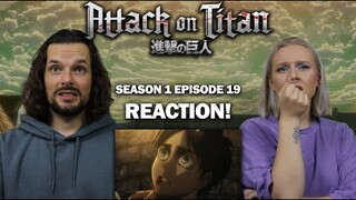 Attack on Titan S01E19 'Bite: The 57th Exterior Scouting Mission, Part 3' - Reaction & Review!