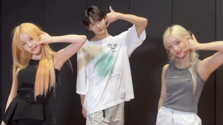 [Tantangan] Wen Junhui dan para adik perempuan STAYC menari PSYCHO