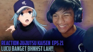 QORYGORE GA PUNYA TEMEN - REACTION JUJUTSU KAISEN EPS 21 INDONESIA