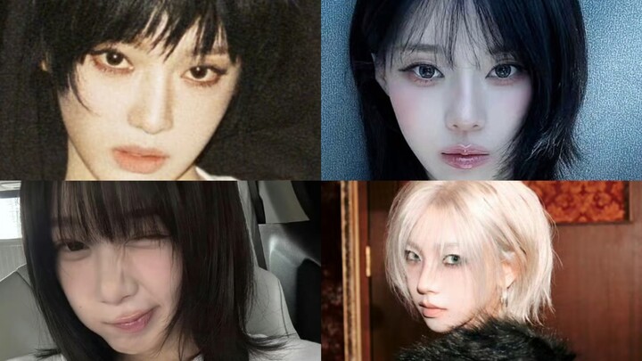 Kesesuaian gaya rambut pendek pada empat anggota aespa