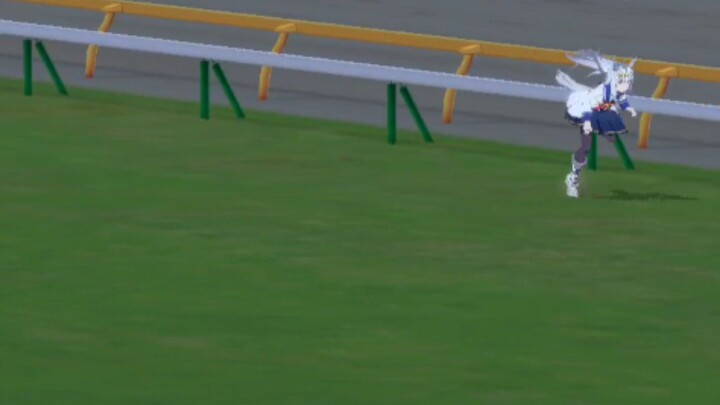 Legend Race Oguri Cap VS Eishin Flash