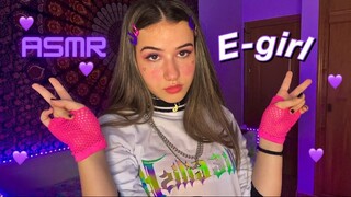 Canadian e girl Asmr with mouth 加拿大 e 女孩 Asmr 有嘴