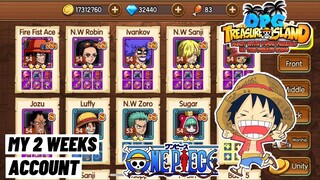 My 2 Weeks Old Account Progress OPG: Treasure Island Mobile Gameplay