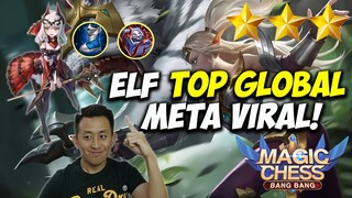 6 ELF + CARMILLA KOMBO META TOP GLOBAL VIRAL! Brp damage IRITHEL ⭐⭐⭐? | Magic Chess Indonesia