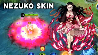 SKIN REVIEW || NEZUKO KAMADO in Mobile Legends ðŸ˜±ðŸ”¥