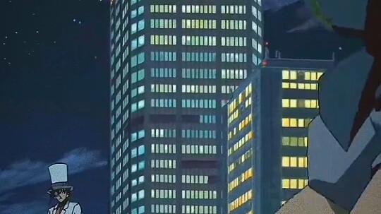 Kaito Kid and Conan are actually cousins.