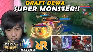 RRQ BENER2 TER-OUTDRAFT DI GAME TERAKHIR!! GILA INI DRAFT DEWA SEREM!! - RRQ VS DEWA MATCH 3